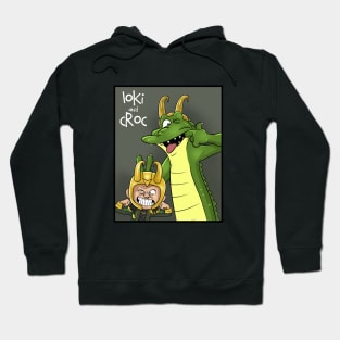 Loki and Croc Hoodie